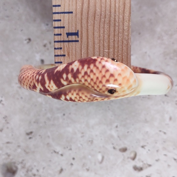 Resin Snake Bangle Bracelet - Picture 5 of 5
